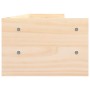 Supporto per Monitor 100x24x16 cm in Legno Massello di Pino