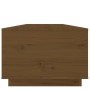 Tavolino da Salotto Miele 100x50x35 cm Legno Massello di Pino