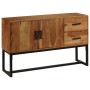 Credenza Marrone 110x30x70 cm in Legno Massello di Acacia