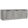 Mobile TV Grigio Sonoma 102x35x36,5 cm in Legno Multistrato