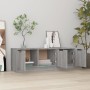 Mobile TV Grigio Sonoma 102x35x36,5 cm in Legno Multistrato