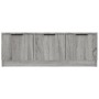 Mobile TV Grigio Sonoma 102x35x36,5 cm in Legno Multistrato