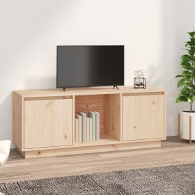 Mobile Porta TV 110,5x35x44 cm in Legno Massello di Pino