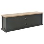 Mobile Porta TV Nero 120x30x40 cm in Legno