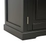 Mobile Porta TV Nero 120x30x40 cm in Legno