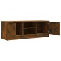 Mobile TV Rovere Fumo 102x35x36,5 cm in Legno Multistrato