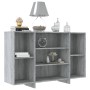 Credenza Grigio Sonoma 120x30x75 cm in Truciolato