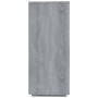 Credenza Grigio Sonoma 120x30x75 cm in Truciolato