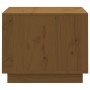 Tavolino da Salotto Miele 120x50x40,5 cm Legno Massello di Pino