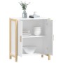 Credenza Bianca 62x38x70 cm in Legno Multistrato