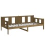 Dormeuse Miele in Legno Massello di Pino 90x200 cm