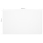 Protezione Tavolo Opaca 100x60 cm 2 mm PVC
