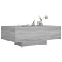 Tavolino da Salotto Grigio Sonoma 85x55x31 cm Legno Multistrato