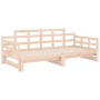 Dormeuse Estraibile Legno Massello Pino 2x(90x200) cm