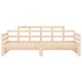 Dormeuse Estraibile Legno Massello Pino 2x(90x200) cm