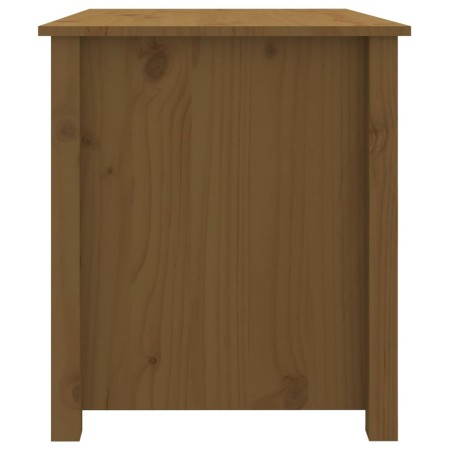 Tavolino da Salotto Miele 71x49x55 cm in Legno Massello di Pino