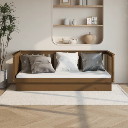 Dormeuse Miele 100x200 cm in Legno Massello di Pino