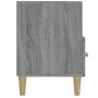 Mobile TV Grigio Sonoma 102x36x50 cm in Legno Multistrato