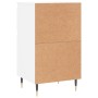 Credenza Bianca 40x35x70 cm in Legno Multistrato