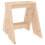 Sgabelli 2 pz 40x40x45 cm in Legno Massello di Pino
