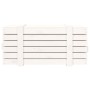 Contenitore Portaoggetti Bianco 91x40,5x42 cm Massello di Pino