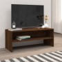 Mobile Porta TV Rovere Marrone 100x40x40cm in Legno Multistrato