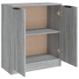 Credenza Grigio Sonoma 60x30x70 cm in Legno Multistrato