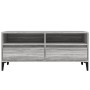 Mobile Porta TV Grigio Sonoma 100x34,5x44,5cm Legno Multistrato