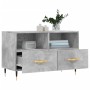 Mobile per TV Grigio Cemento 80x36x50 cm Legno Multistrato