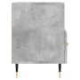 Mobile per TV Grigio Cemento 80x36x50 cm Legno Multistrato