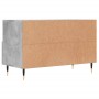 Mobile per TV Grigio Cemento 80x36x50 cm Legno Multistrato