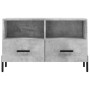 Mobile per TV Grigio Cemento 80x36x50 cm Legno Multistrato