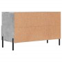 Mobile per TV Grigio Cemento 80x36x50 cm Legno Multistrato