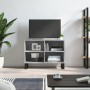 Mobile Porta TV Grigio Cemento 69,5x30x50 cm Legno Multistrato