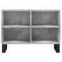 Mobile Porta TV Grigio Cemento 69,5x30x50 cm Legno Multistrato