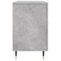 Credenza Grigio Cemento 100x36x60 cm in Legno Multistrato