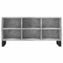 Mobile per TV Grigio Cemento 103,5x30x50 cm Legno Multistrato