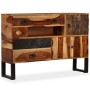 Credenza in Legno Massello di Sheesham 115x30x80 cm