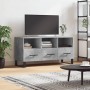 Mobile Porta TV Grigio Cemento 102x36x50 cm Legno Multistrato