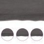Piano Tavolo Marrone Scuro 120x60x(2-6)cm Rovere Non Trattato