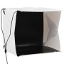 Light Box per Studio Foto a LED 40x34x37 cm in Plastica Bianco