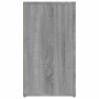 Credenza Grigio Sonoma 100x33x59,5 cm in Legno Multistrato