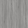 Credenza Grigio Sonoma 100x33x59,5 cm in Legno Multistrato