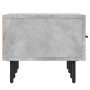 Mobile Porta TV Grigio Cemento 150x36x30 cm Legno Multistrato