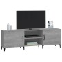 Mobile Porta TV Grigio Sonoma 150x30x50 cm in Legno Multistrato