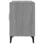 Mobile Porta TV Grigio Sonoma 150x30x50 cm in Legno Multistrato