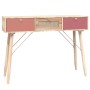 Tavolino Consolle con Cassetti 105x30x75 cm Legno Multistrato