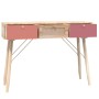 Tavolino Consolle con Cassetti 105x30x75 cm Legno Multistrato