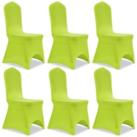 Fodera Elastica per Sedie 6 pz Verde