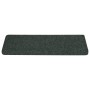 Tappetini per Scale Tessuto Agugliato 15 pz 65x21x4 cm Marroni